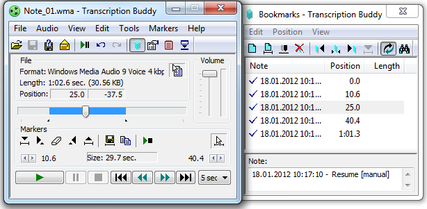 Transcription Buddy 4.0 full Transcription Buddy full screenshot